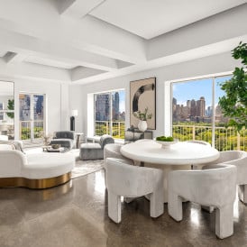 880 Fifth Ave., PHF, a two-bedroom co-op listed for $6.975 million